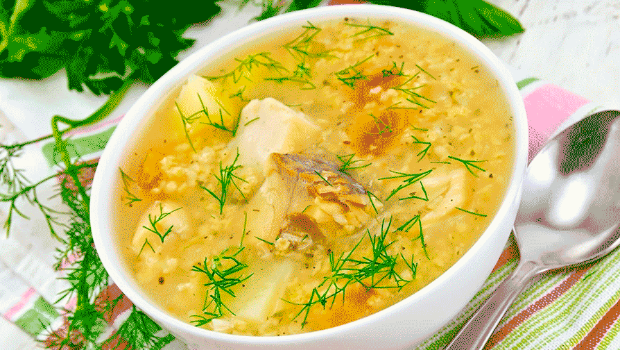 Рыбный суп из консервы