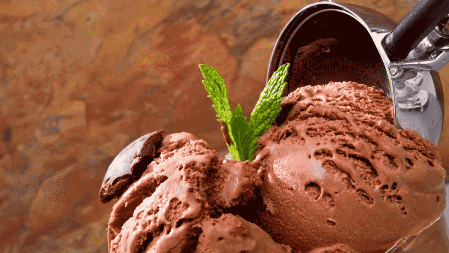 Итальянское шоколадное мороженое