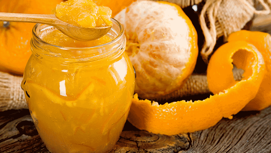 Варенье из очищенных апельсинов