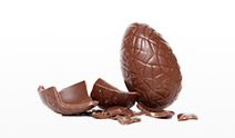 Шоколадные яйца и фигурный шоколад